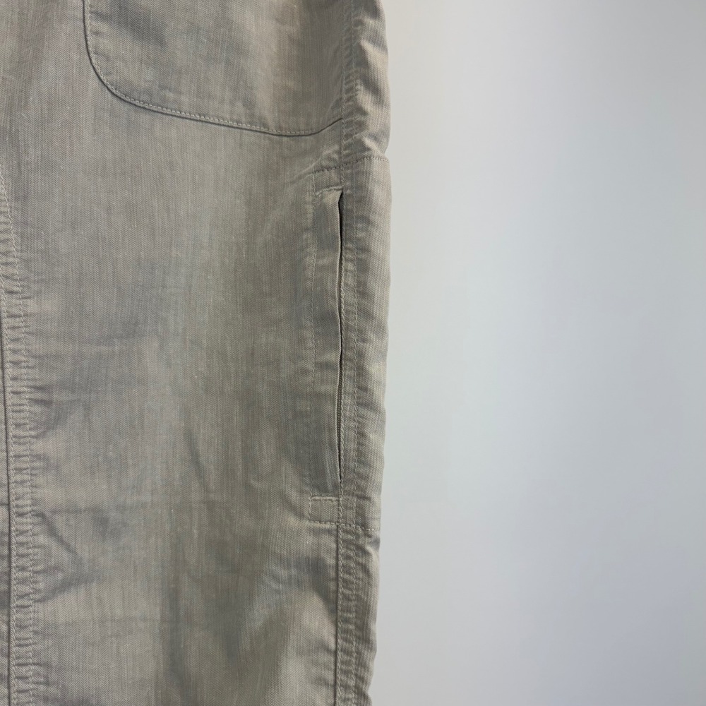 Kuhl Splash Roll-Up Pants Womens 8 Short Gray Herringbone Outdoor Hiking 6272 - Picture 11 of 15